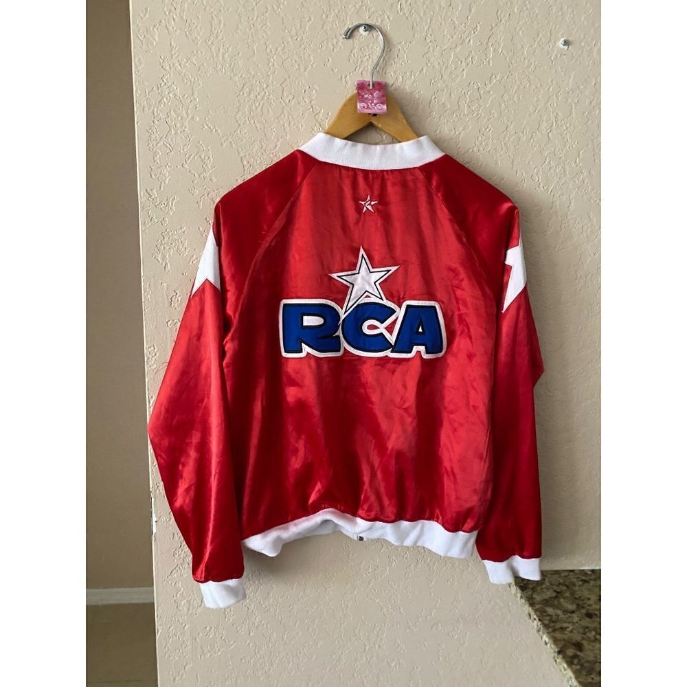 Rebel Athletics Women's RCA Cheerleading Red Jacket - AS - Picture 6 of 12